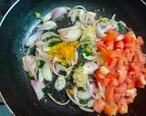 A picture of step 4 of Gutti Vankaya Koora (Stuffed Eggplant Andhra Style).