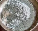 A picture of step 1 of Bajra Roti.