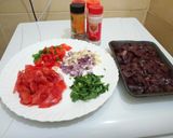 A picture of step 1 of Wet Fry Liver Stew.