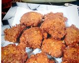 A picture of step 4 of Corn vada.