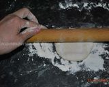 A picture of step 7 of Stuffed Flat Naan Bread (Kelane/Bolani)نان کلانه.