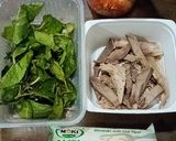 รูปขั้นตอนการทำที่ 1 ของ ผัดเฟตตูชินี่โอ๊ตกะเพรา,ลิ้นหมู - คีโต