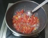 A picture of step 5 of Akhha Masoor  Kolhapur Special.