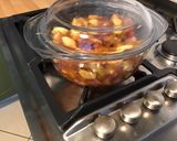 Une image de l'étape 4 de Compote de prunes et pommes à l'orange.