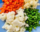 A picture of step 1 of South Indian Mix Veg Korma.
