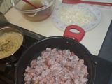 Lomo strogonoff con arroz