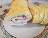 Ham and cheese egg roll recipe step 3 photo