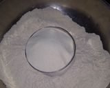 A picture of step 1 of Dal bati.