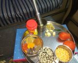 A picture of step 1 of Urad chane ki dal.