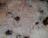 A picture of step 27 of Persian sour cherry pilaf (Albaloo polo).