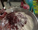 A picture of step 2 of Pillowy Red Velvet Cinnamon Rolls.