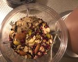 A picture of step 2 of Thandai masala mix.