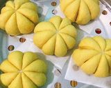Hình bước làm 2 của món Bánh bao bí đỏ