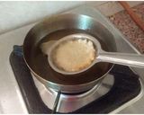 A picture of step 2 of Sago bowl chaat.