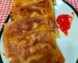 Foto langkah ke 4 dari resep Martabak telor daging sapi kornet. 👍👍😘😘.