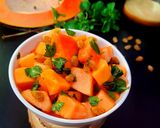 A picture of step 3 of Quick Papaya & Raisins Salad.