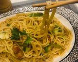 A picture of step 6 of One-Pot Chicken Spaghetti.