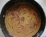 عکس مرحله 2 از دستور کیک زبرا (نسکافه☕&شکلات🍫)
