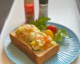 A picture of step 5 of Breakfast Potato Salad Cheese Mayo Toast.