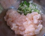 A picture of step 4 of Everyone's Favorite Homemade Juicy Shrimp Dumplings.