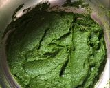 A picture of step 2 of Palak/ Spinach Paratha.