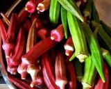 A picture of step 2 of #भरली भेंडी - #Bharli_Bhendi_Masala 🌿♥️🥗.