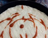 عکس مرحله 4 از دستور پیتزا قارچ و گوشت🍕