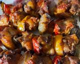 صورة لخطوة 6 من وصفة شيش طاووق 👌👌🍋🌶️🫑🧅🍢🍡🍗🍗🍗🍗🍗🍗🫑🧅🫑🧅🌶️🧄🧄