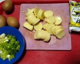Foto langkah ke 1 dari resep Tofu Telur Kuah Mommylicious.