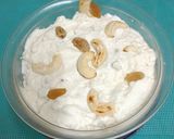 A picture of step 6 of Kaju Draksh Shrikhand With A Hint Of Vanilla.
