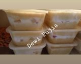 Foto langkah ke 6 dari resep Blonde Tres Leches Cake (Fruit Milk Bath Cake).