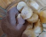 Foto del paso 1 de la receta: Licuado de plátano con chocolate!! 🍫