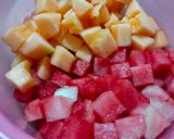 Foto langkah ke 2 dari resep Roti Maryam Salad Buah ala Chef Muhammad.