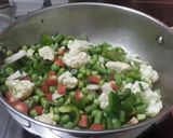मिक्स वेज (mix veg recipe in Hindi) रेसिपी चरण 3 फोटो