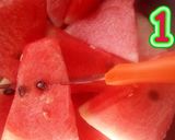 Φωτογραφία βήματος 4 της συνταγής Smoothies Καρπούζι