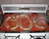 Foto del paso 7 de la receta: Chorizos a la pomarola en la plancheta ⚽