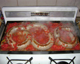Foto del paso 7 de la receta: Chorizos a la pomarola en la plancheta ⚽