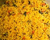 A picture of step 6 of Tomato Rice.