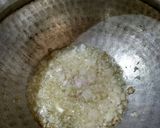 A picture of step 1 of Veg Biryani.