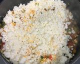 A picture of step 3 of Fresh Methi Paneer Bhurji Tortilla Wrap (Protein Pack).