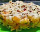A picture of step 8 of Rice Lasagna.