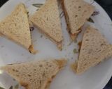 A picture of step 3 of Bread pakoda.
