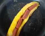 Foto del paso 3 de la receta: Plátano con queso y bocadillo al sartén