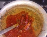 A picture of step 6 of Dal palak.