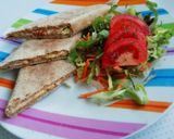 Szénhidrátcsökkentett pupusas recept fázis 3 fotója