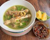 Foto langkah ke 4 dari resep Sop Kepala & Kaki Kambing Muda.
