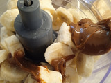 Helado de banana split
