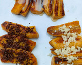 Foto langkah ke 5 dari resep Pisang Bakar Aneka Topping (no minyak, no terigu).