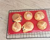 Foto del paso 4 de la receta: Muffins rellenos de crema de cacao y naranjas escarchada