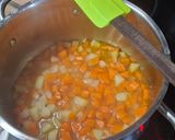 Zöldborsó leves csipetkével recept fázis 2 fotója